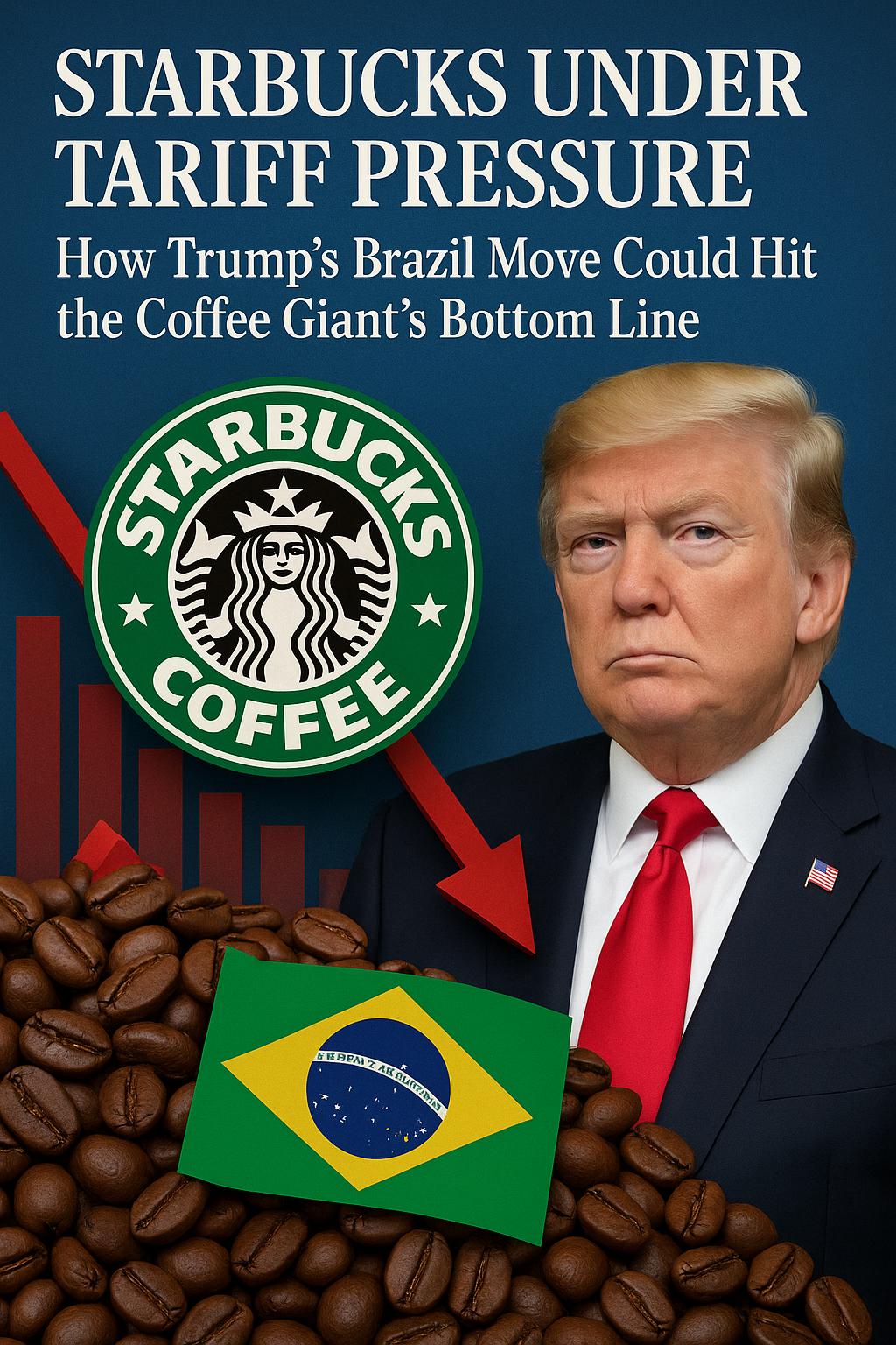 Starbucks Under Tariff Pressure: How Trump's Brazil Move Could Hit the Coffee Giant's Bottom Line